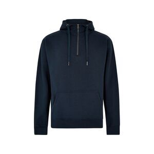 Kustom Kit Mens Quarter Zip Regular Hoodie / Navy